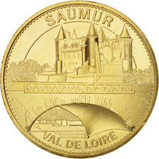 France, Jeton, Tourist Token, 49/ Château de Saumur, 2015, Monnaie de Paris