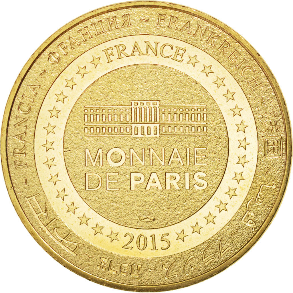 France, Jeton, Tourist Token, 49/ Château de Saumur, 2015, Monnaie de Paris