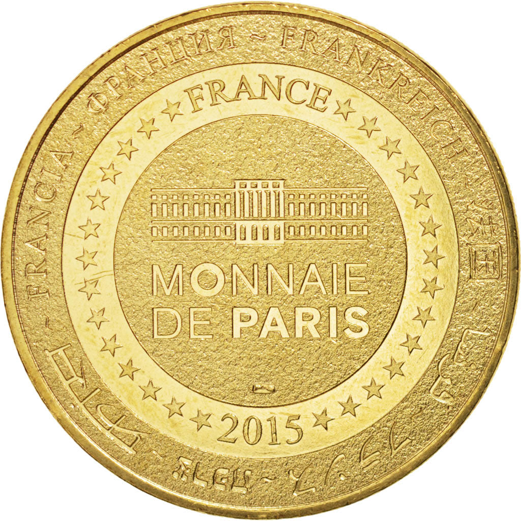 Frankreich, Token, Tourist Token, 49/ Cadre noir - Saumur, 2015, Monnaie de