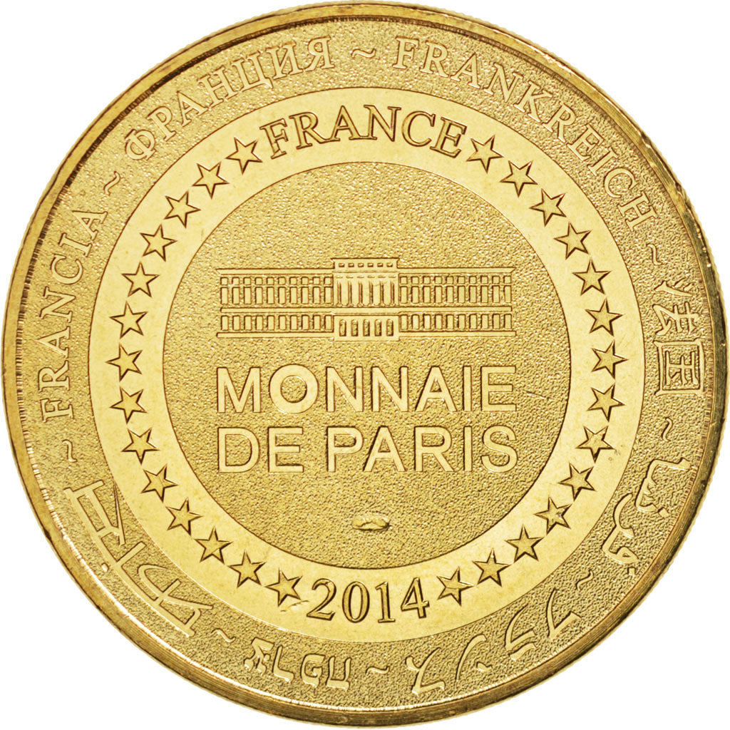 France, Jeton, Tourist Token, 50/ Carentan - Airborne Division, 2014, Monnaie de
