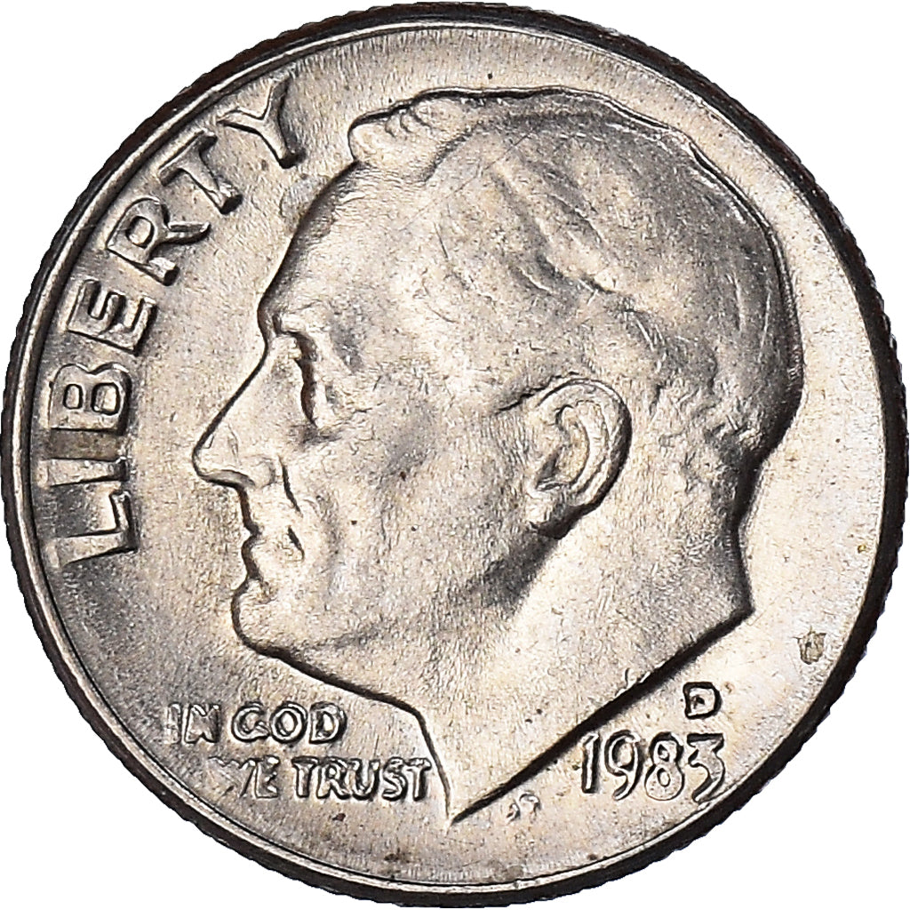 Münze, Vereinigte Staaten, Dime, 1983