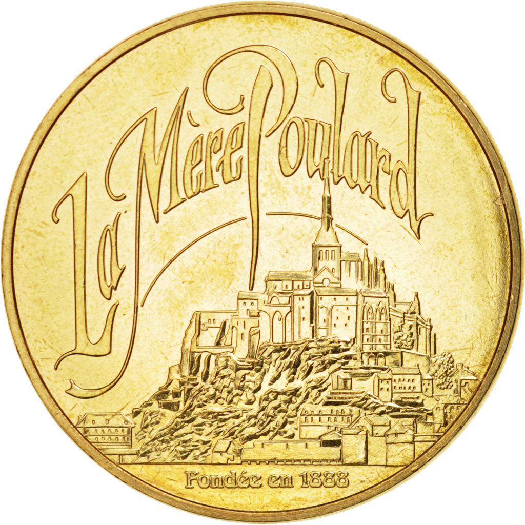 France, Token, Tourist Token, 50/ La Mère Poulard, 2014, Monnaie de Paris