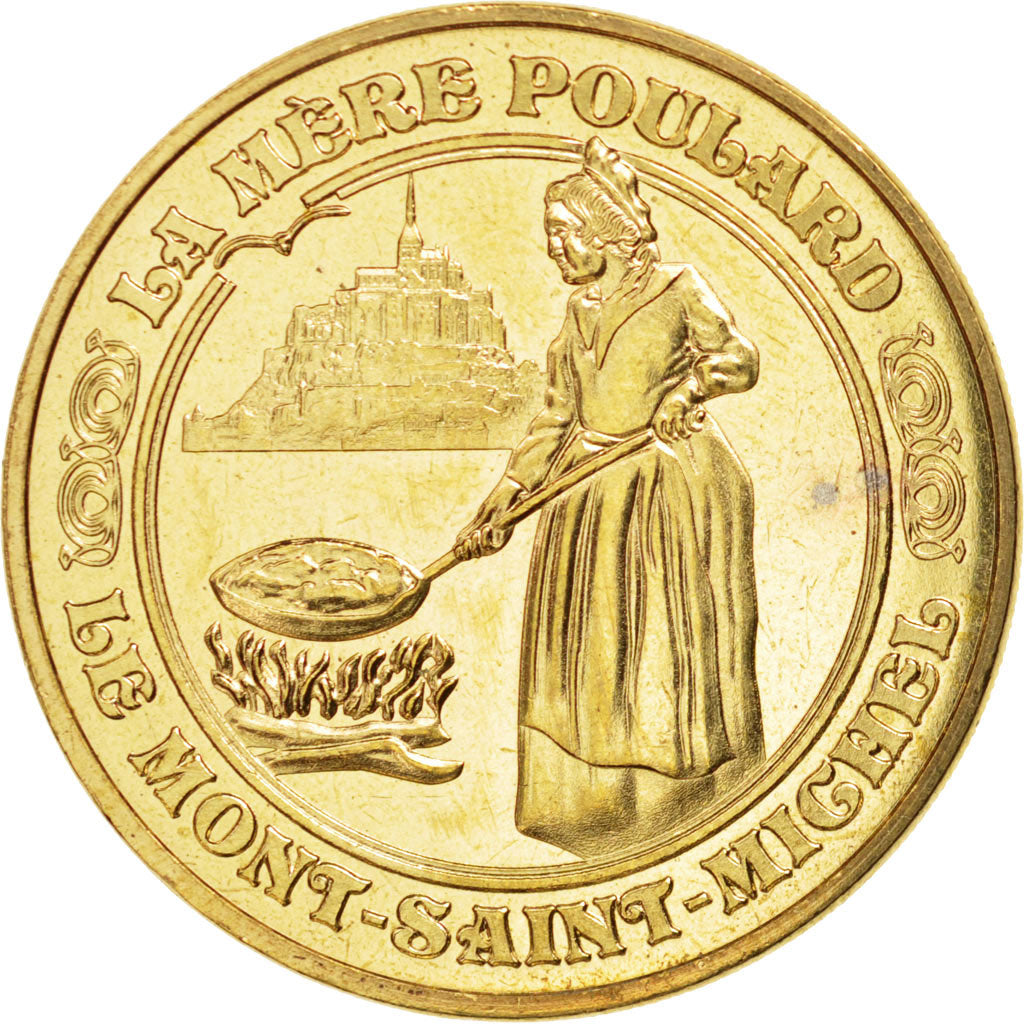 France, Token, Tourist Token, 50/ La Mère Poulard 2, 2014, Monnaie de Paris