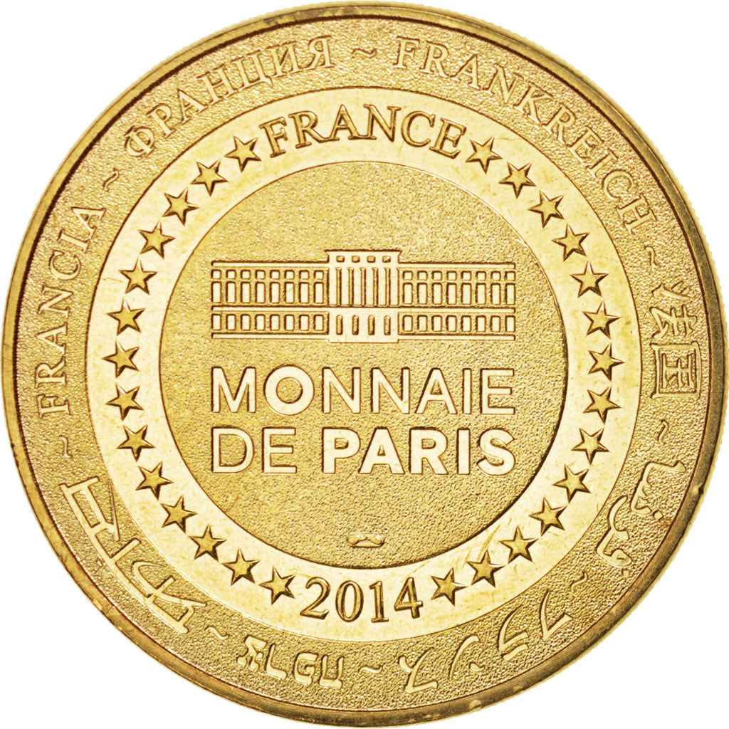 France, Token, Tourist Token, 50/ La Mère Poulard 2, 2014, Monnaie de Paris