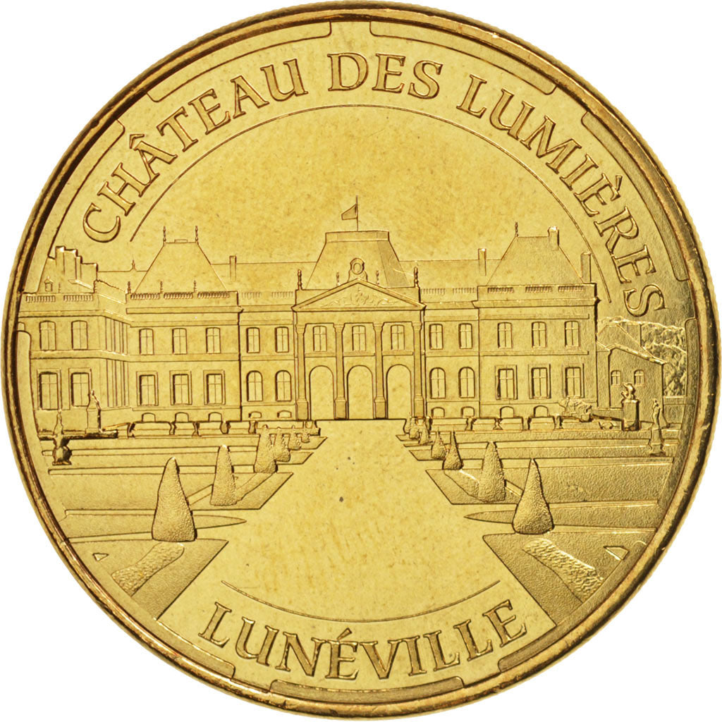 Frankrijk, Token, Tourist Token, 54/ Château des Lumières - Lunéville, 2014