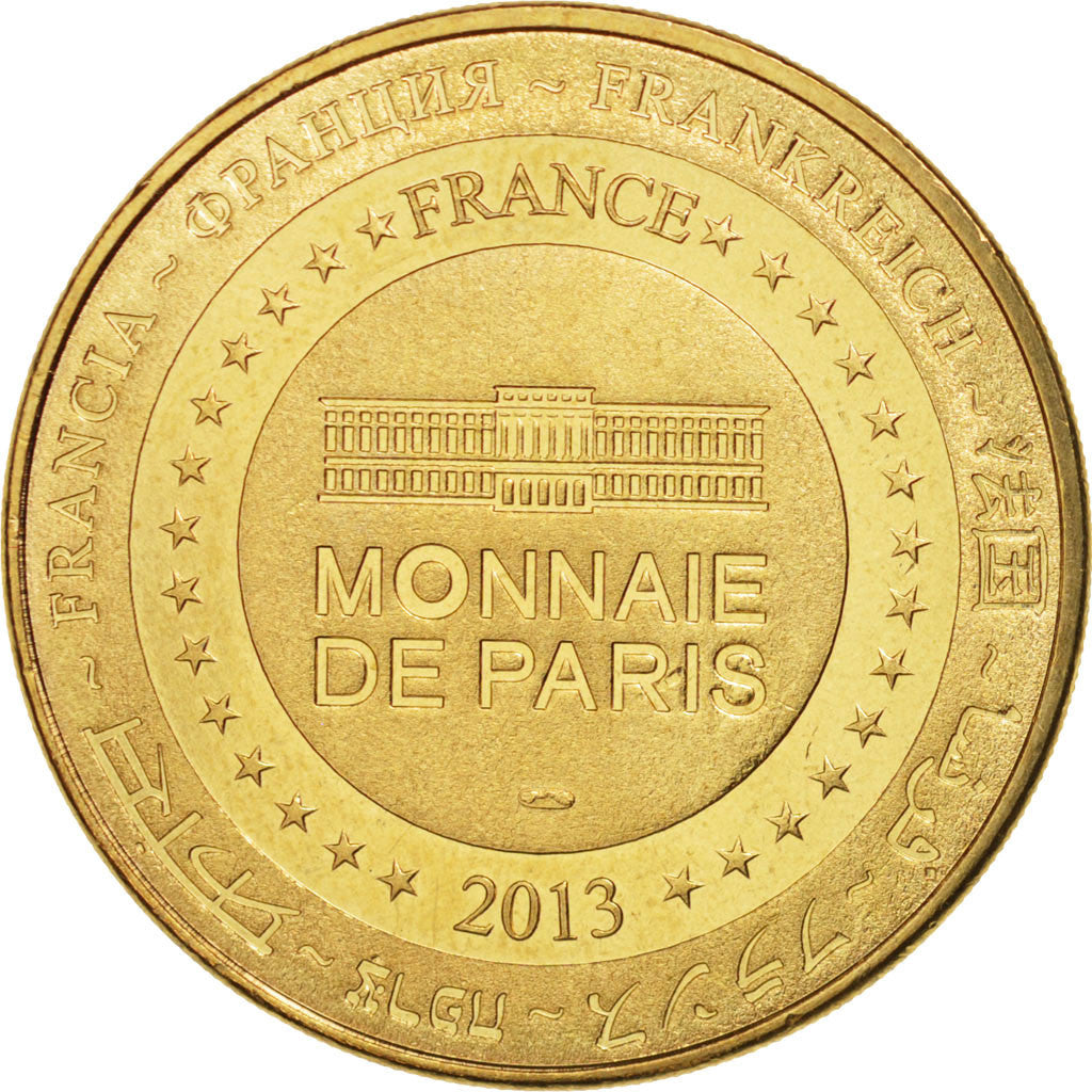 France, Tourist Token, 55/ Basilique Notre-Dame d'Avioth, 2013, Monnaie de Paris