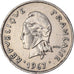 Moneda, Polinesia francesa, 10 Francs, 1967