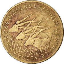 Münze, Zentralafrikanische Staaten, 25 Francs, 1984