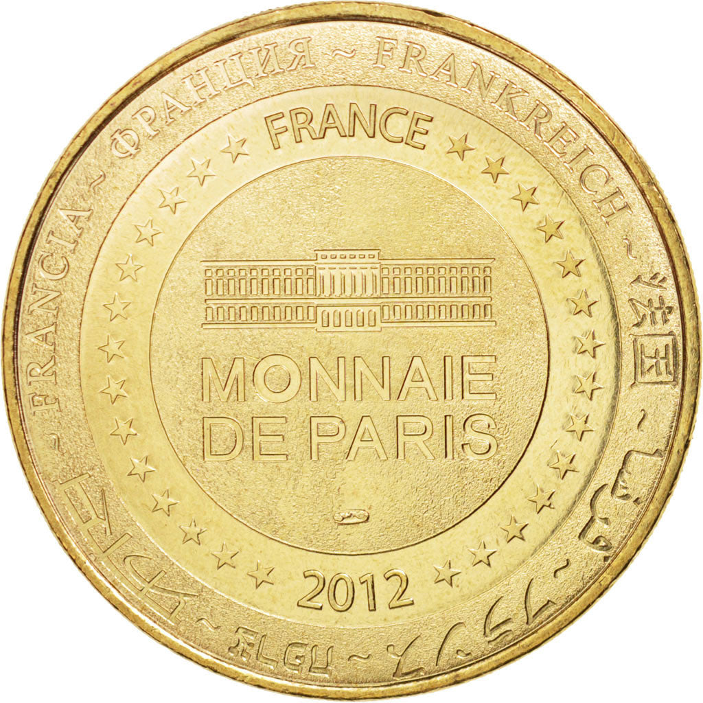 France, Jeton, Tourist Token, 55/ Citadelle de Montmédy, 2012, Monnaie de