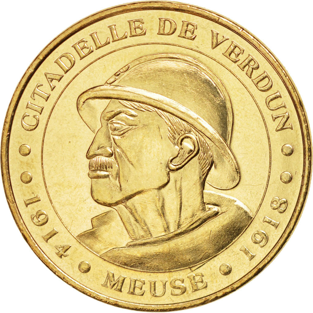 France, Token, Tourist Token, 55/ Citadelle de Verdun, 2010, Monnaie de Paris