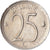 Moneda, Bélgica, 25 Centimes, 1965