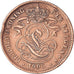 Münze, Belgien, 2 Centimes, 1905