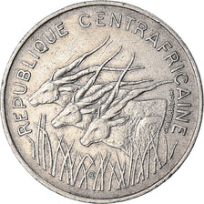 Moneta, Republika Środkowej Afryki, 100 Francs, 1975