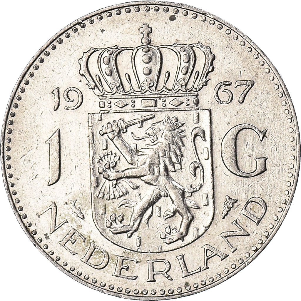 Moeda, Países Baixos, Gulden, 1967
