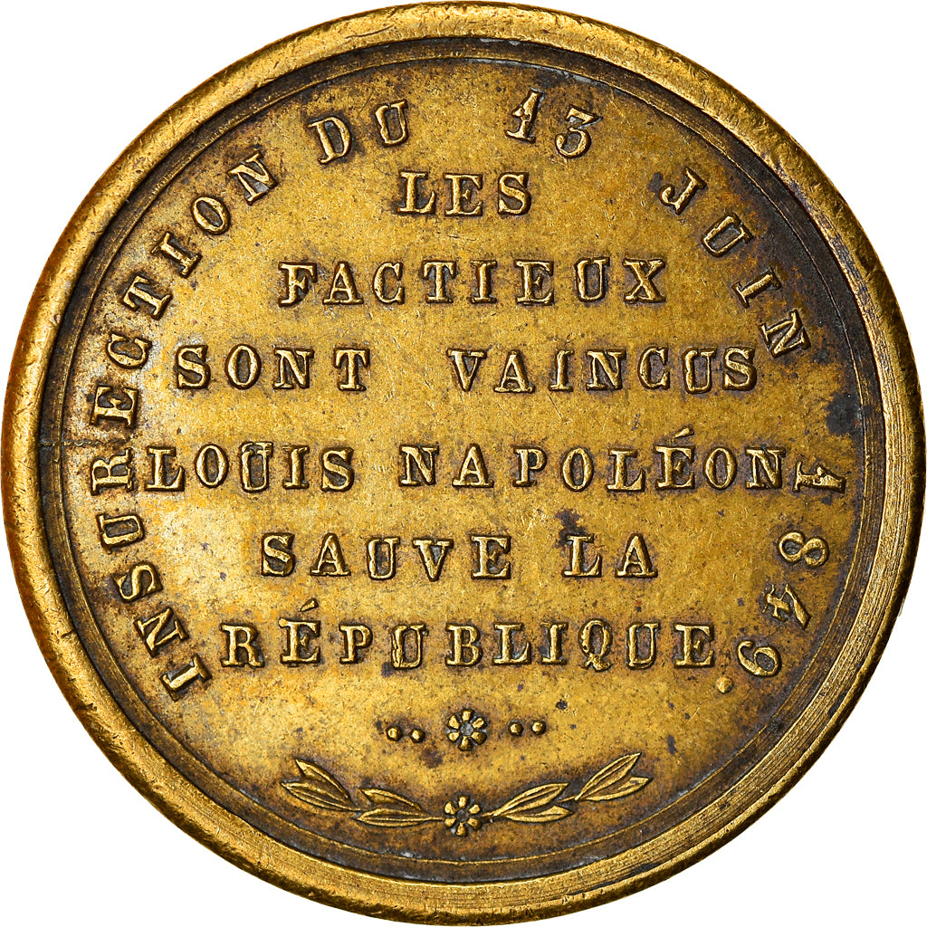 France, Medal, Seconde République, Ledru Rollin, Insurrection du 15 Juin