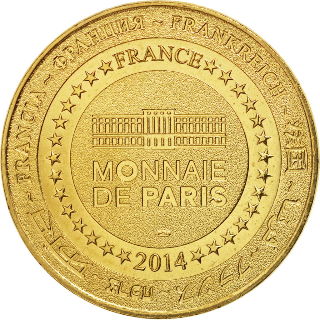 France, Token, Tourist Token, 56/ Château de Suscinio, 2014, Monnaie de Paris