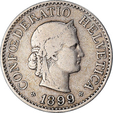 Coin, Switzerland, 10 Rappen, 1899