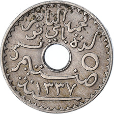 Coin, Tunisia, 5 Centimes, 1918