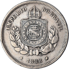 Coin, Brazil, 100 Reis, 1888