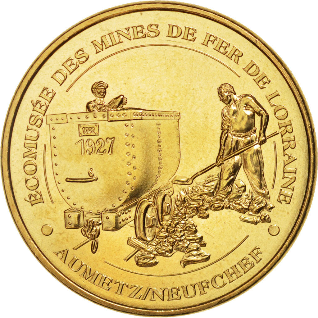 France, Tourist Token, 57/ Ecomusée des Mines de Fer de Lorraine, 2013, MDP