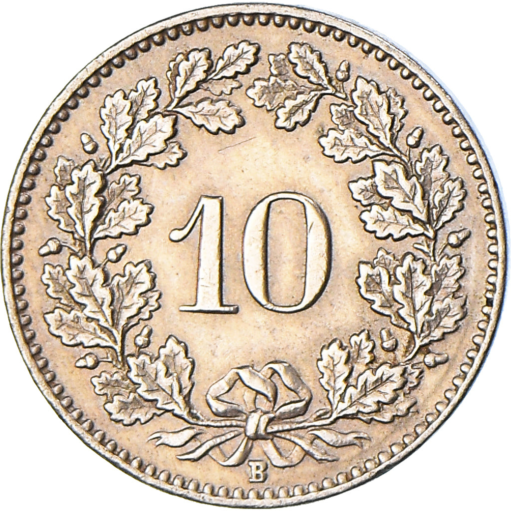 Coin, Switzerland, 10 Rappen, 1913