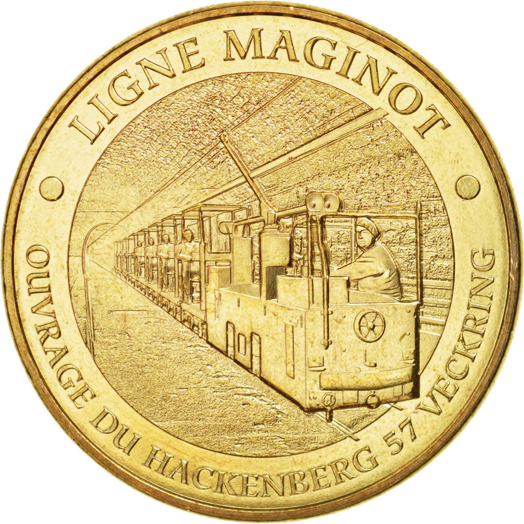 Frankreich, Tourist Token, 57/ Ligne Maginot - Veckring, 2015, Monnaie de Paris