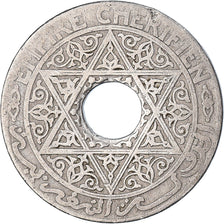 Coin, Morocco, 25 Centimes, 1921