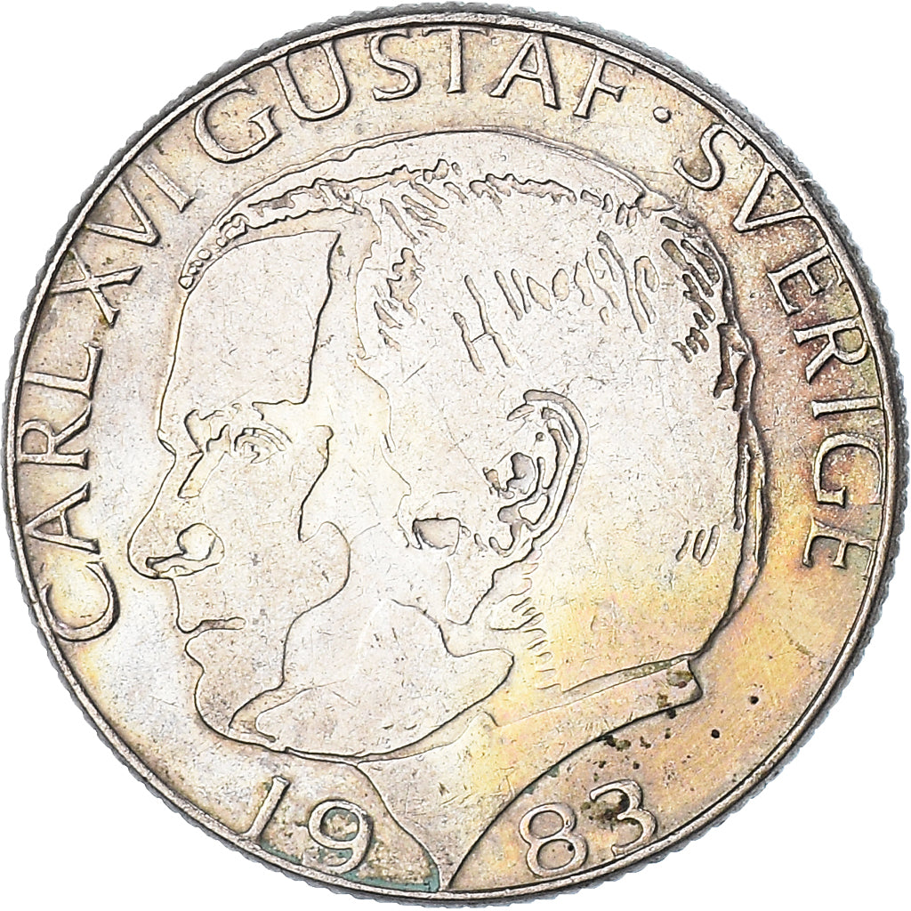 Coin, Sweden, Krona, 1983