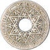 Moneta, Maroko, 25 Centimes, 1921