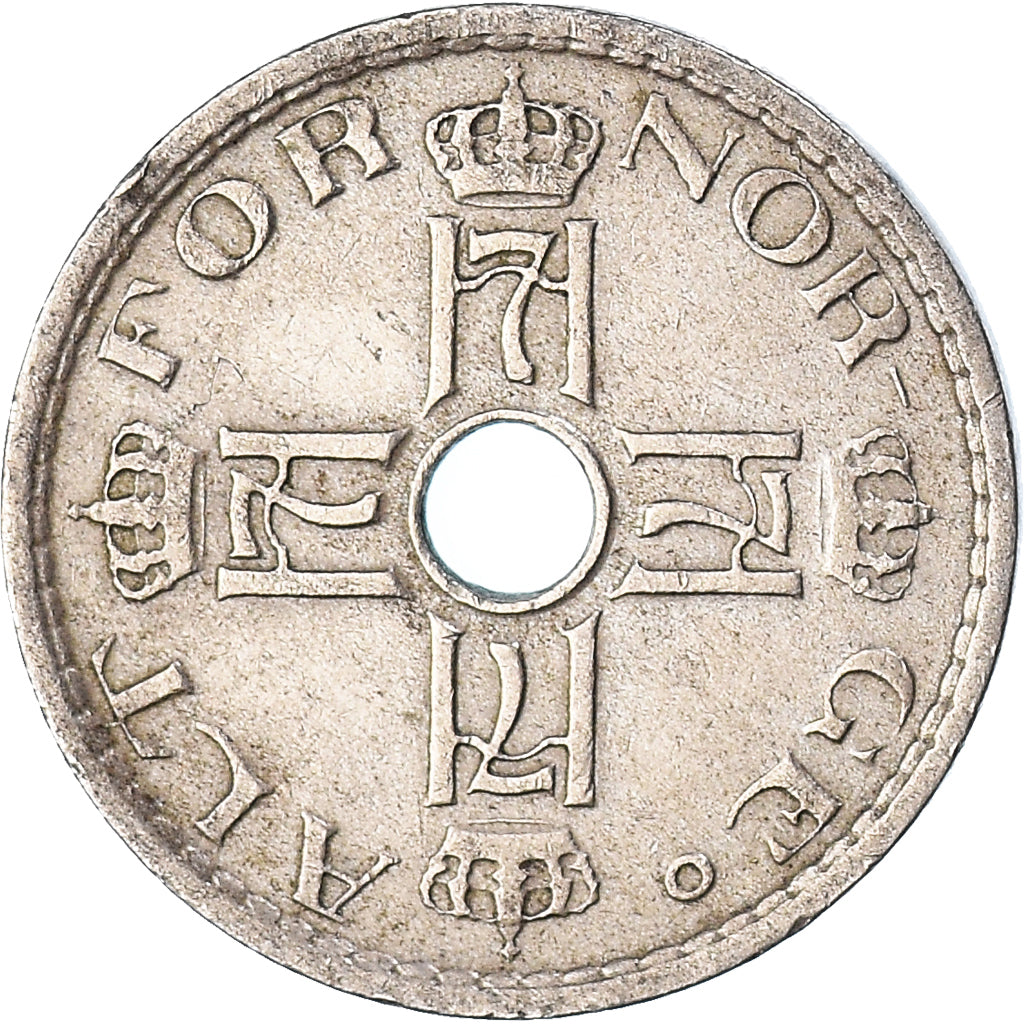 Monnaie, Norvège, 50 Öre, 1926