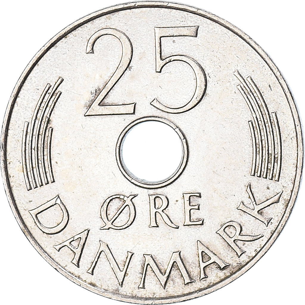 Moneta, Danimarca, 25 Öre, 1978