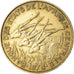 Coin, Central African States, 5 Francs, 1973