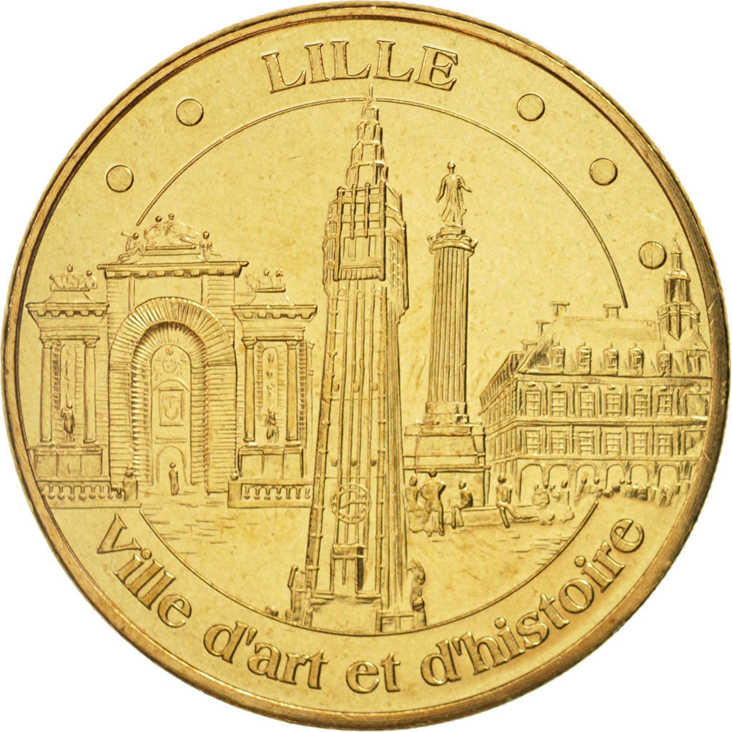 France, Token, Tourist Token, 59/ Lille - Ville d'Art et d'Histoire, 2013