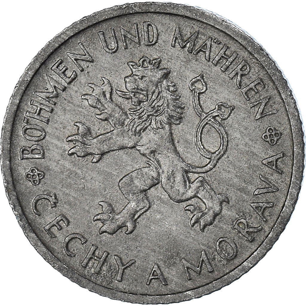 Münze, BOHEMIA & MORAVIA, Koruna, 1943