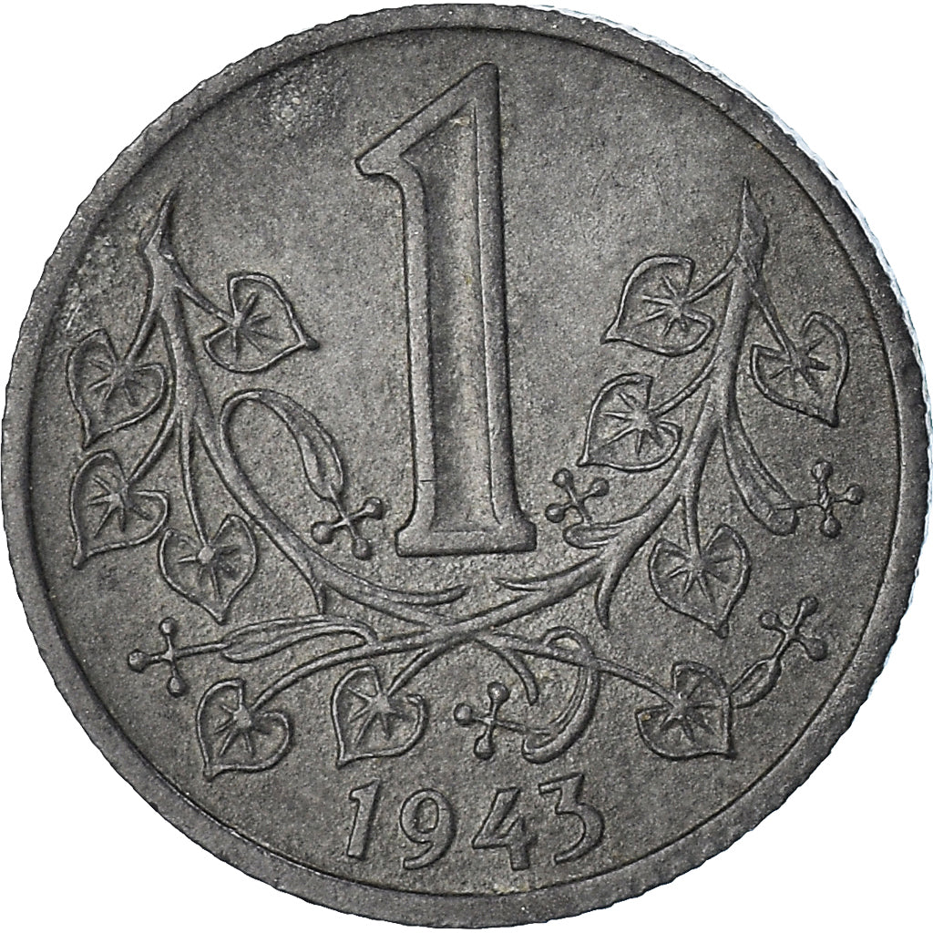Münze, BOHEMIA & MORAVIA, Koruna, 1943