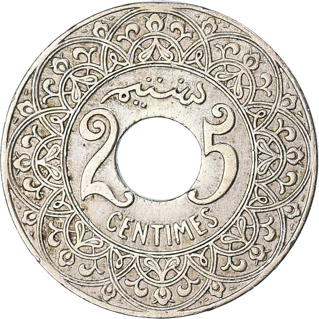 Münze, Marokko, 25 Centimes, 1921