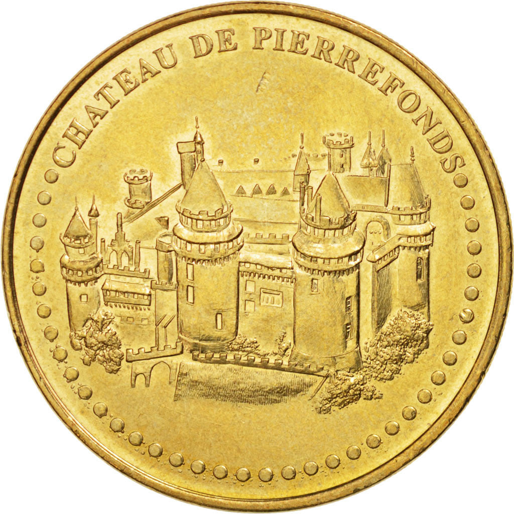 France, Token, Tourist Token, 60/ Château de Pierrefonds, 2011, Monnaie de