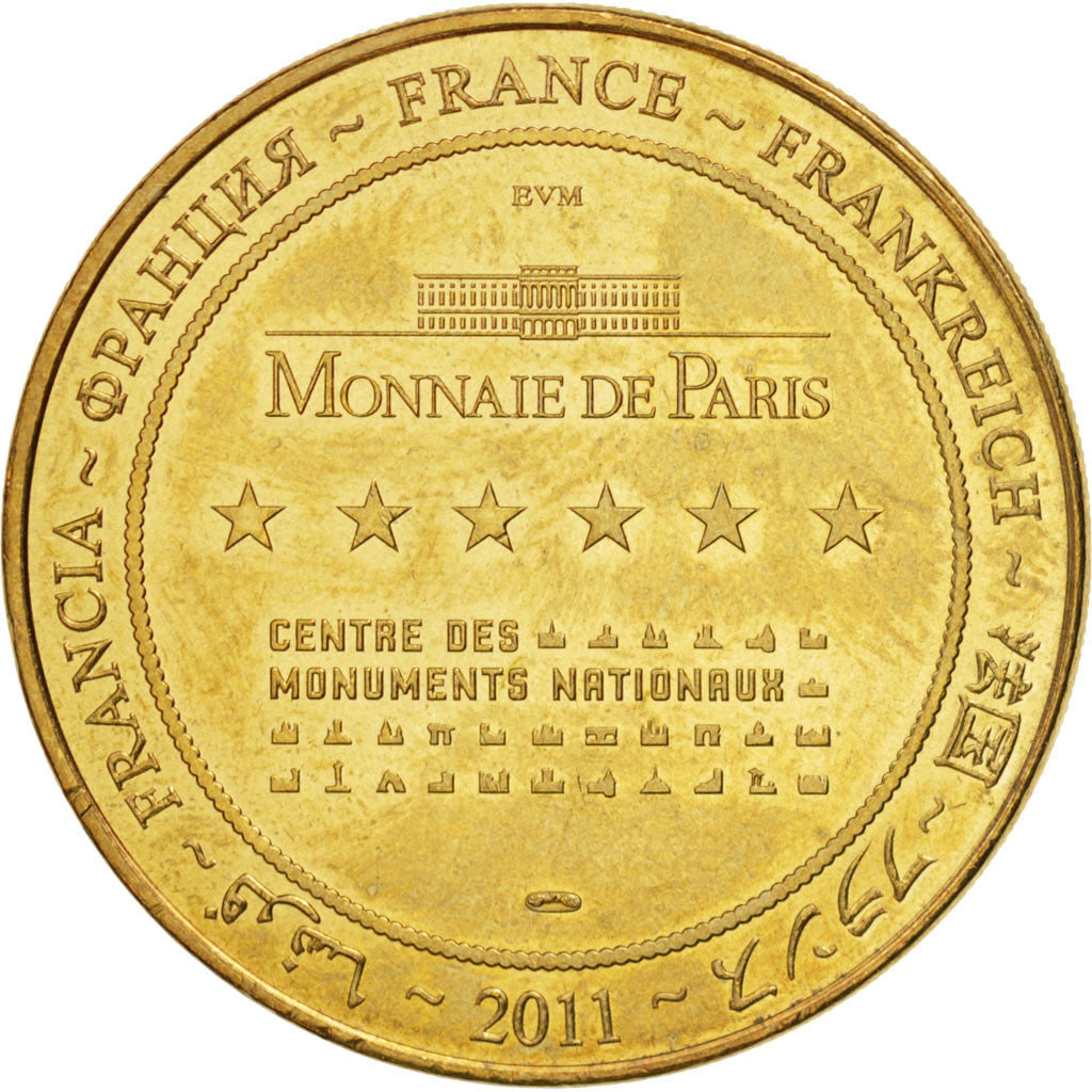 France, Token, Tourist Token, 60/ Château de Pierrefonds, 2011, Monnaie de