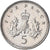 Münze, Großbritannien, 5 Pence, 1998