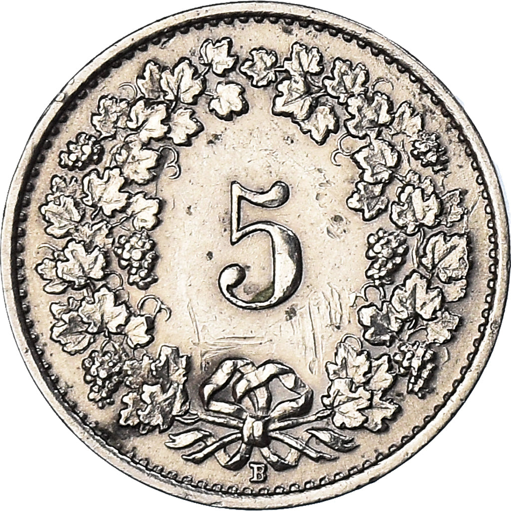 Monnaie, Suisse, 5 Rappen, 1933