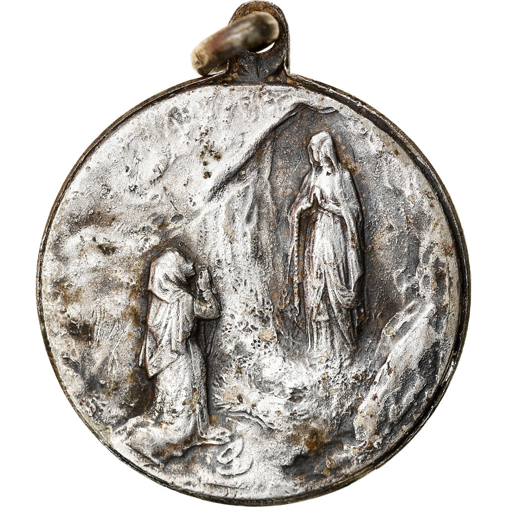 Francia, medaglia, Je Suis l'Immaculée Conception, Religions & beliefs, MB+