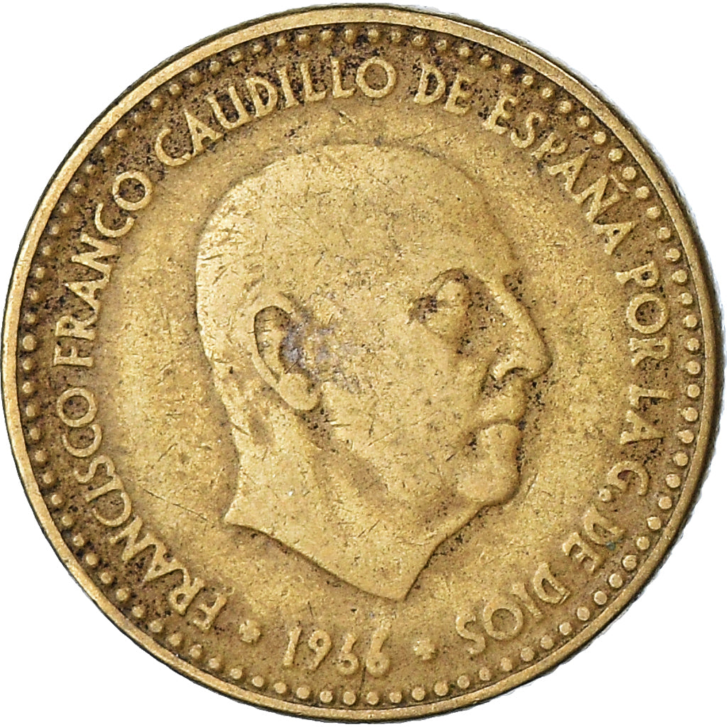 Coin, Spain, Peseta, Undated (1966)