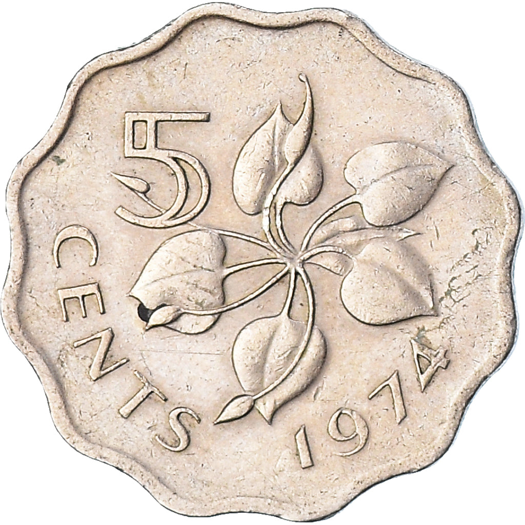 Münze, Swaziland, 5 Cents, 1974
