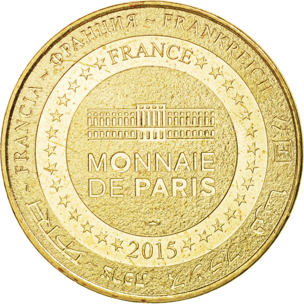 France, Tourist Token, 62/ Nausicaà - Tortue - Boulogne, 2015, Monnaie de Paris