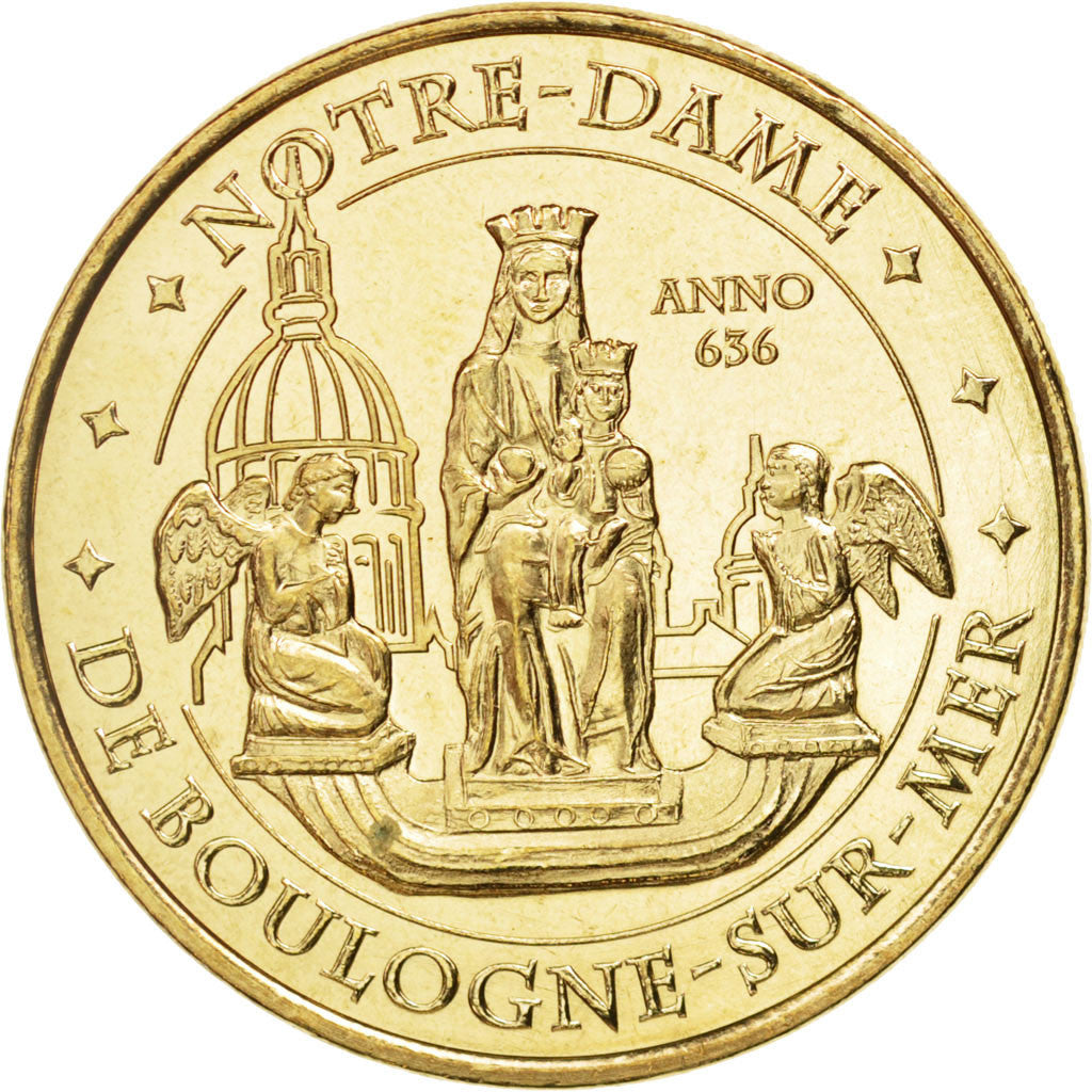 France, Tourist Token, 62/ Notre-Dame de Boulogne-sur-Mer, 2011, MDP