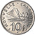 Coin, New Caledonia, 10 Francs, 1977