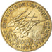 Coin, Central African States, 10 Francs, 1985