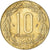 Coin, Central African States, 10 Francs, 1985