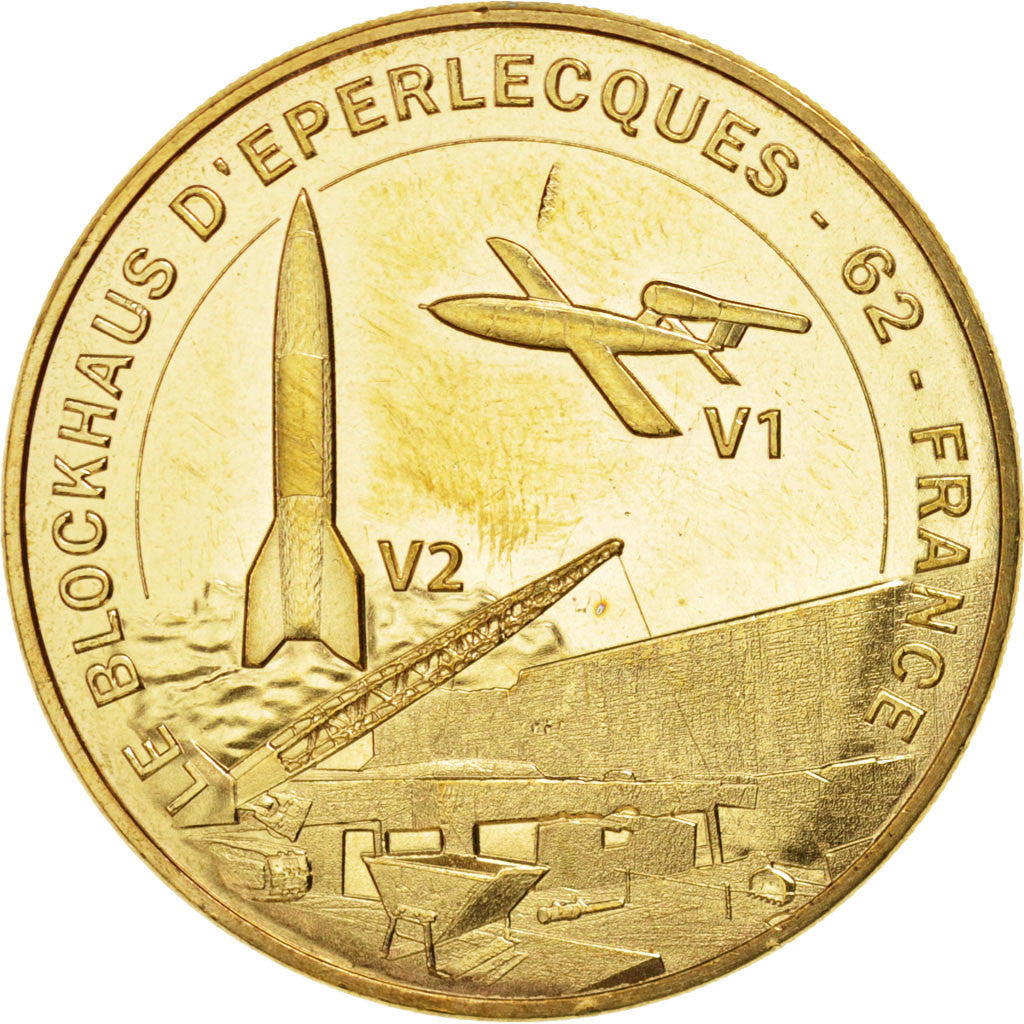 Francia, Token, Tourist Token, 62/ Blockhaus Eperlecques, 2014, Monnaie de