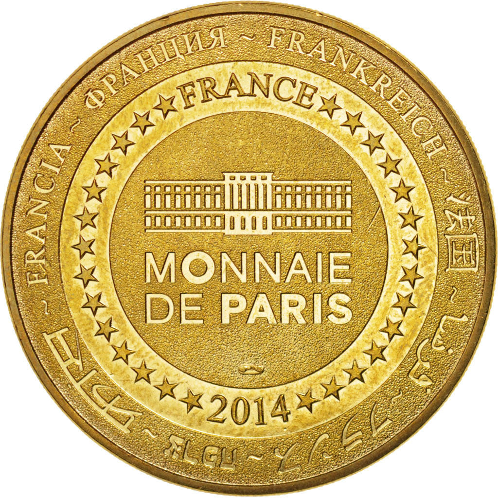 Francia, Token, Tourist Token, 62/ Blockhaus Eperlecques, 2014, Monnaie de